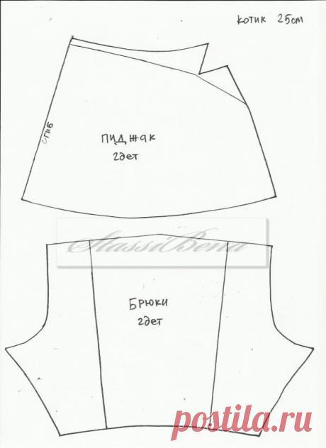 Рукоделие / выкройки одежды для кукол и детей / Pinme.ru