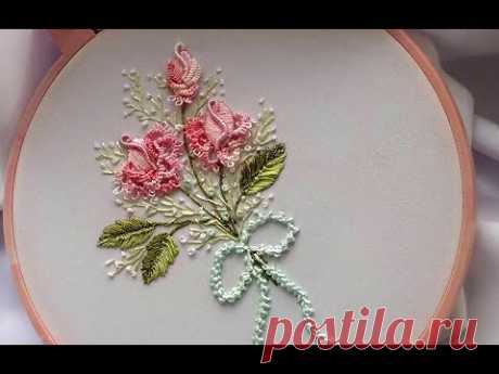 EMBROIDERY: BRAZILIAN ROSE \ ВЫШИВКА: БРАЗИЛЬСКАЯ РОЗА