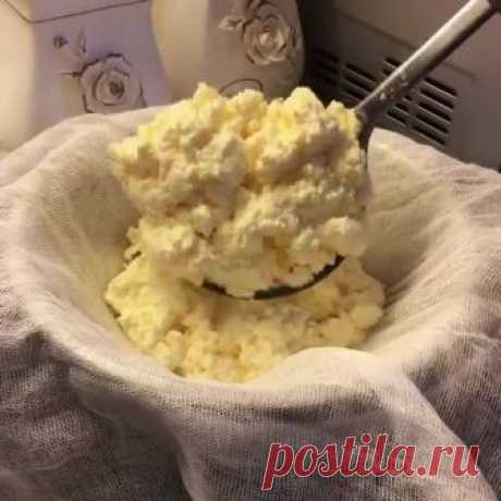 (14) Простой в приготовлении и вкусный «Домашний сыр» 🧀