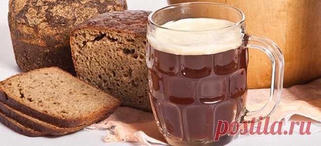 Квас из ржаного хлеба в домашних условиях