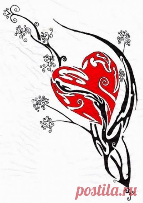 Выжигаем к Валентинову дню.