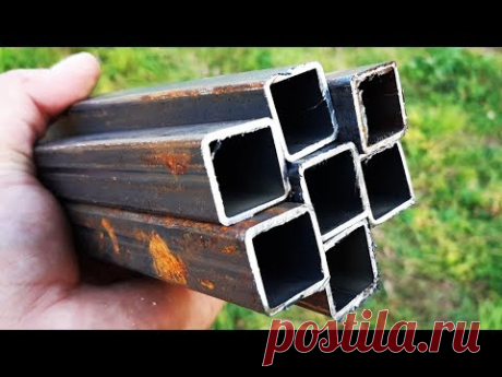 Струбцина из профильной трубы! Не думал что так получится!