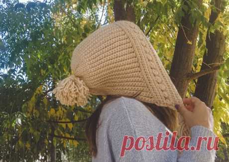 VIOLA CROCHET: crochet hat hood