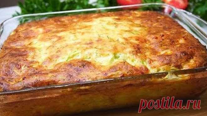 Семья попросит добавки этой ВКУСНЕЙШЕЙ запеканки и даже не догадаются, что
