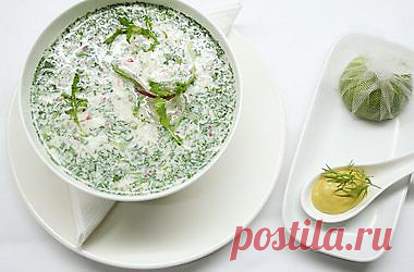 Окрошка с кефиром