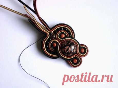 MyLovelyBeads.com :: Аннета Валюс. Браслет из сутажа с бисером