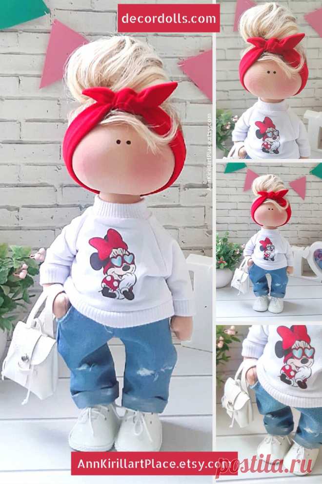 Love Girl Doll Custom Made Doll Portrait Doll Handmade | Etsy