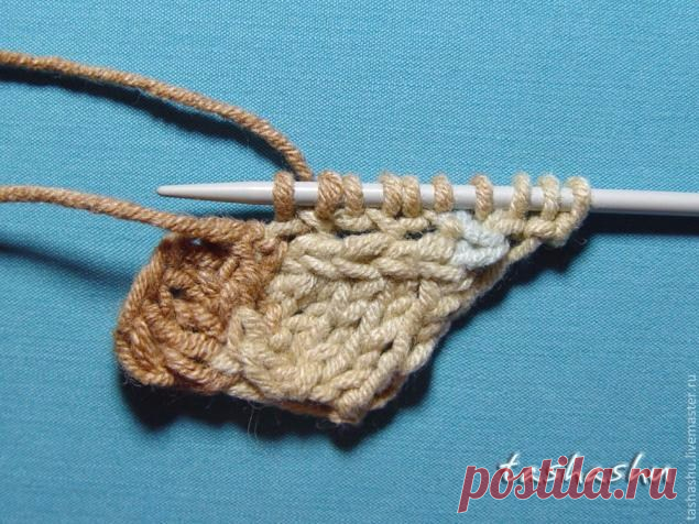 ВЯЖЕМ ОРИГИНАЛЬНЫМ СПОСОБОМ НА ПРИМЕРЕ БАКТУСА «ГРЕБЕНЬ ЕХО». МАСТЕР-КЛАСС (Вязание сицами) — Журнал Вдохновение Рукодельницы