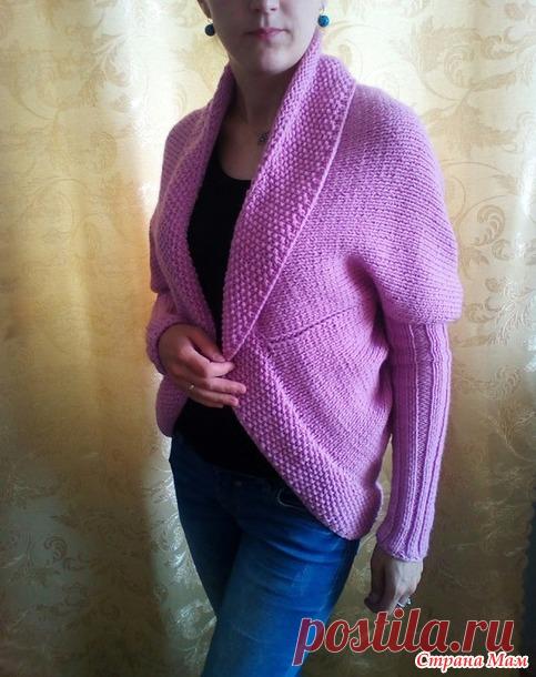 Кардиган по МК Светланы Коломиец - Вяжем вместе он-лайн - Страна Мам