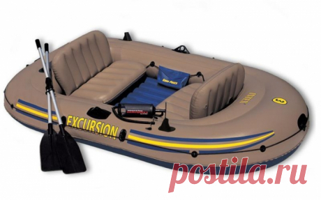Надувная лодка Intex Excursion-3 Set 68319