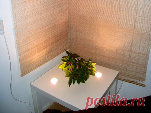 Светильник из журнального столика - Домашний hand-made