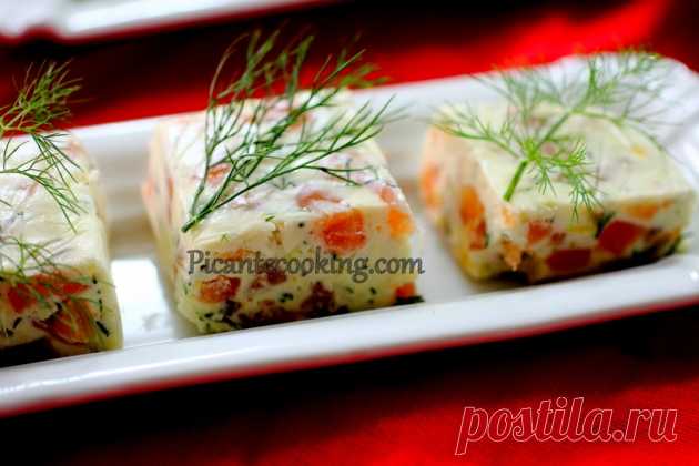 Сметанний мус з лососем | Picantecooking
