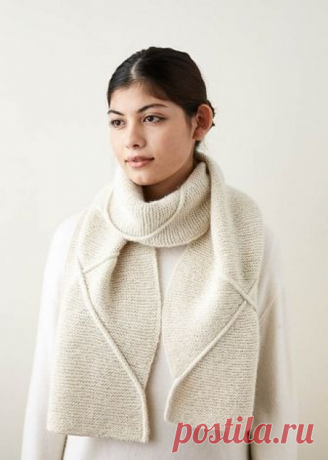 Ravelry: нежный шаблон кабель шарф по Пурл Сохо