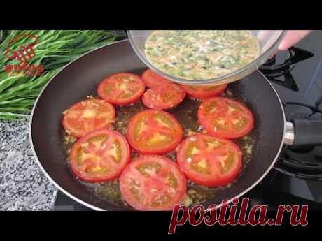 Таких вкусных яиц я еще не ела! Простой и легкий завтрак! Быстрый рецепт.