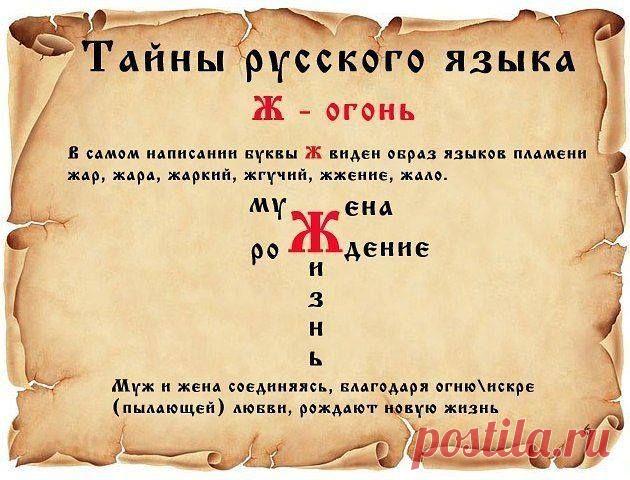 (3) Тайны русского слова.