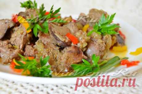 Рецепт куриной печени в мультиварке "Редмонд"