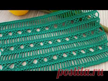 Stylish, Elegant and Very Beautiful Crochet Pattern❗️How to Make a Summer Woman Blouse, Tunic
