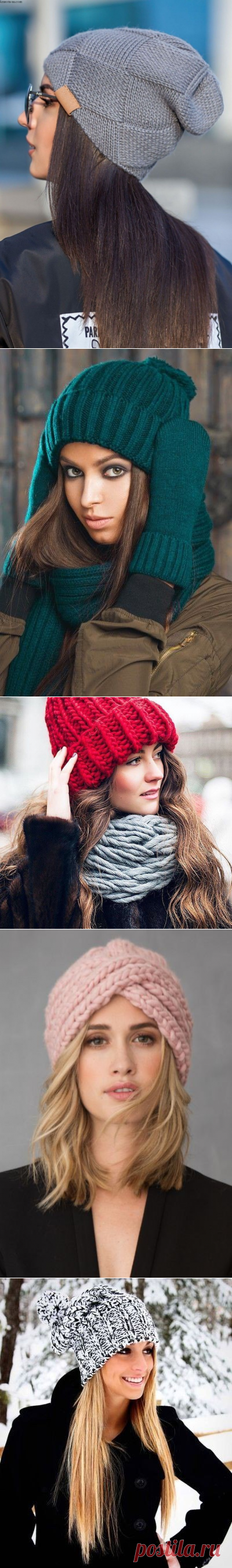 Look! 10 вязаных головных уборов! — Модно / Nemodno