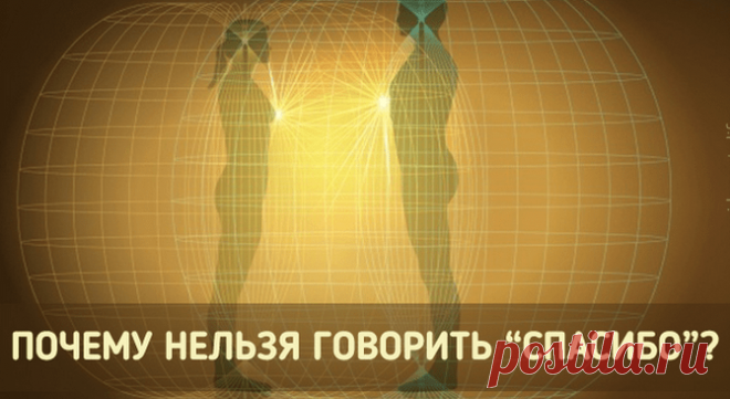 Никогда не говорите «Спасибо»! И вот почему… — Хитрости жизни