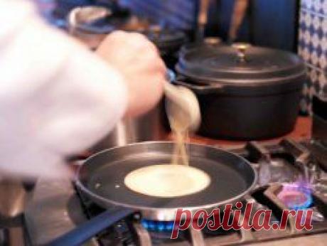 Блинчики на молоке – готовим просто, вкусно и красиво.