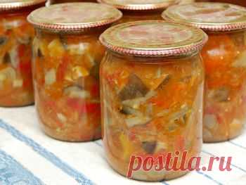 Рецепт салата из грибов на зиму - Овощи на зиму . 1001 ЕДА вкусные рецепты с фото!