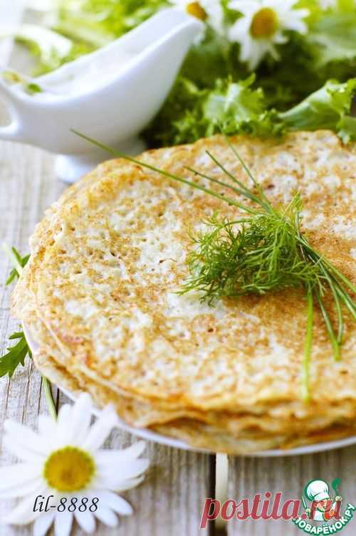 Блины из сырого картофеля - кулинарный рецепт
