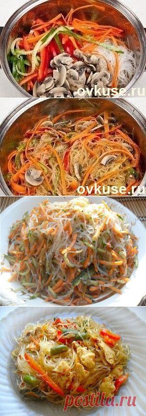 11 вариантов салата "Фунчоза"