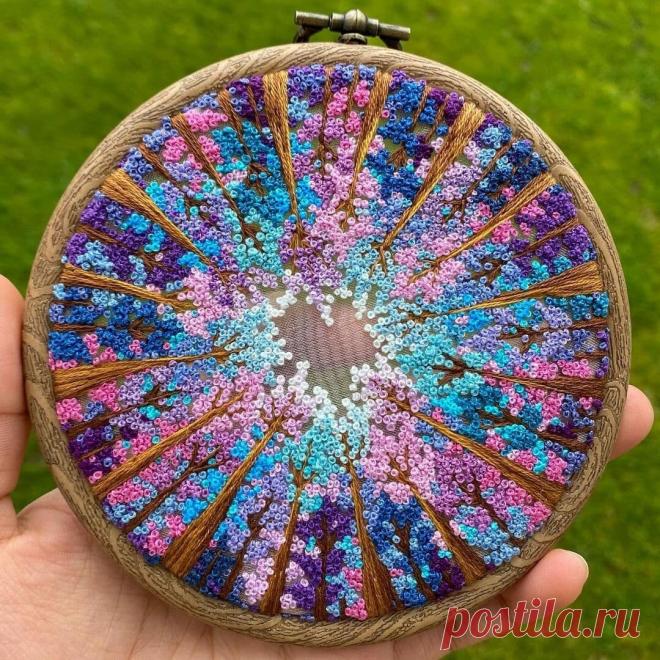 50+ невероятных авторских вышивок этой весны | Хроники Сельских Бюджетников | Яндекс Дзен