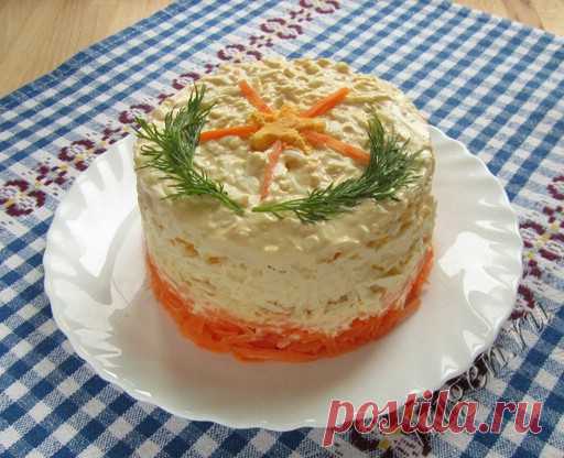 Салат Капитанский с редькой