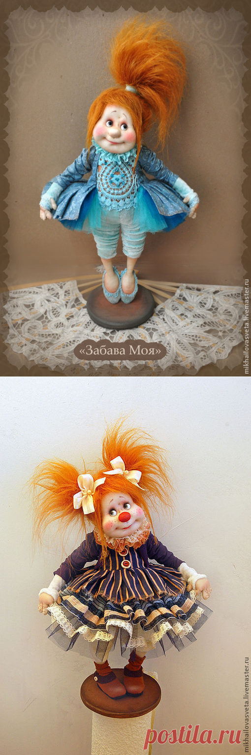 Чудесные куклы Михайловой Светы &#8212; Рукоделие