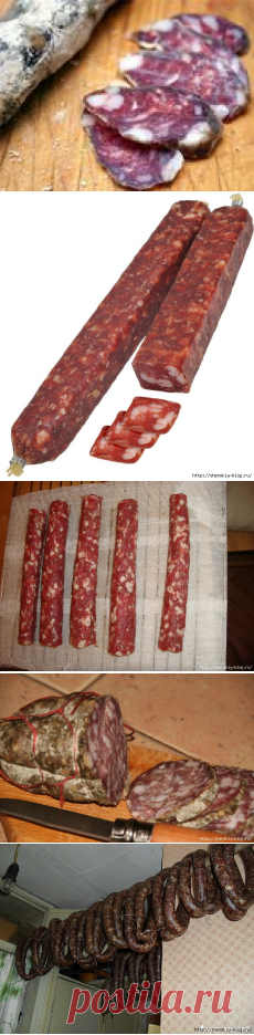 3 рецепта натуральной сыро-вяленой сухой колбасы своими руками!