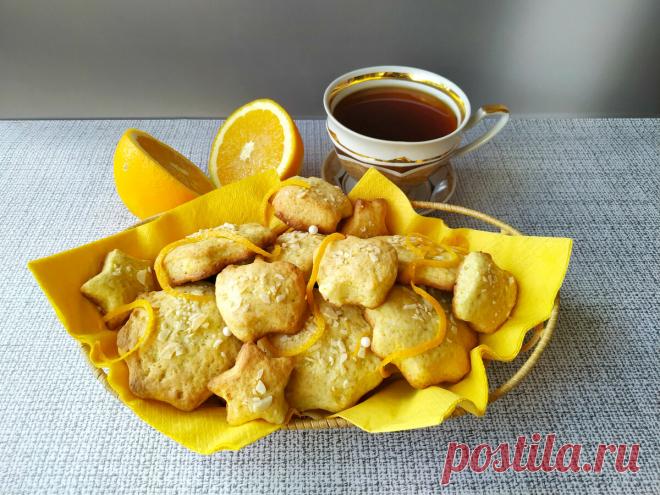 Апельсиновое печенье, всегда готовлю его на сладкий стол детям | Рецепты Светланы Аникановой | Яндекс Дзен