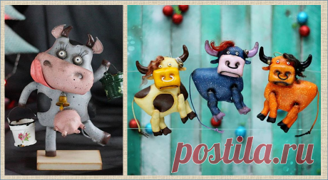 Обзор милых и прекрасных рукодельных бычков из инстаграма - смотрим и вдохновляемся |