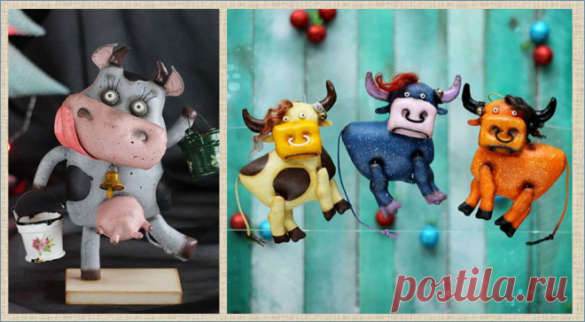 Обзор милых и прекрасных рукодельных бычков из инстаграма - смотрим и вдохновляемся |