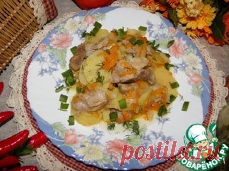 Картофель с мясом "По-домашнему"