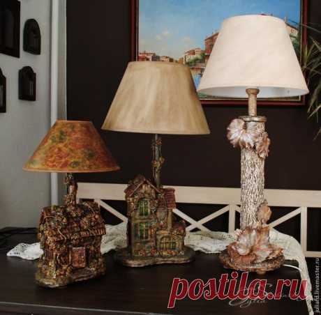 Лампа-торшер своими руками