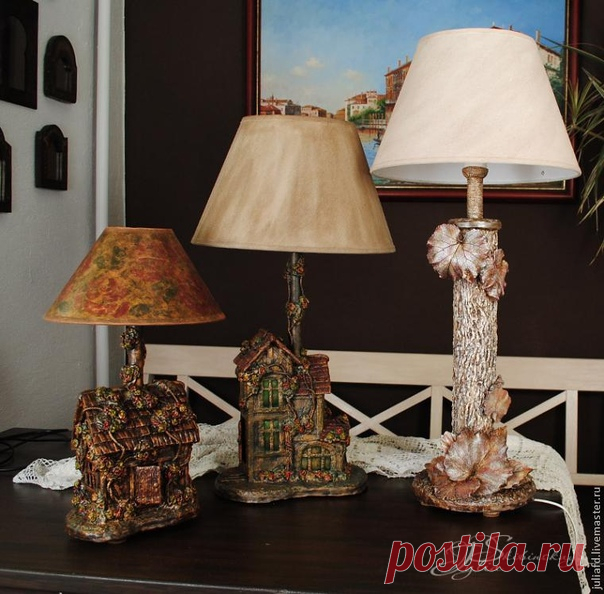 Лампа-торшер своими руками