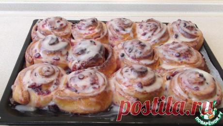 Синнабоны с клюквой Кулинарный рецепт