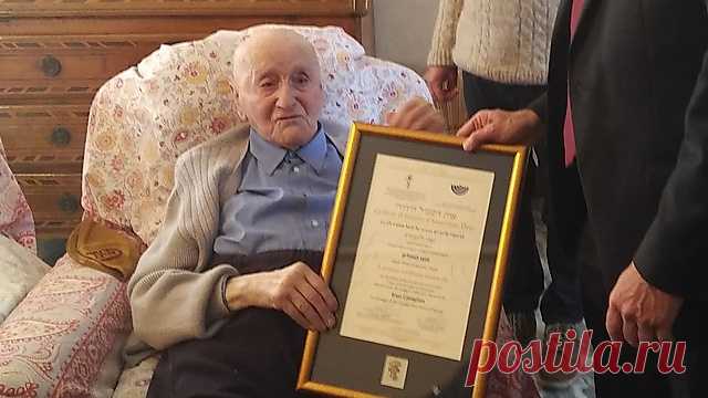 Неизвестный праведник: еврей, который спас сотни евреев от нацистов Энцо Кавальон лишь в 98 лет был удостоен признания за свой подвиг