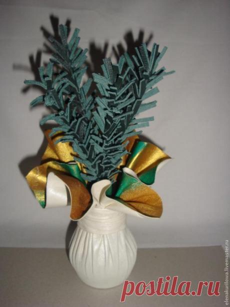 Вазочка для Новогоднего Букета