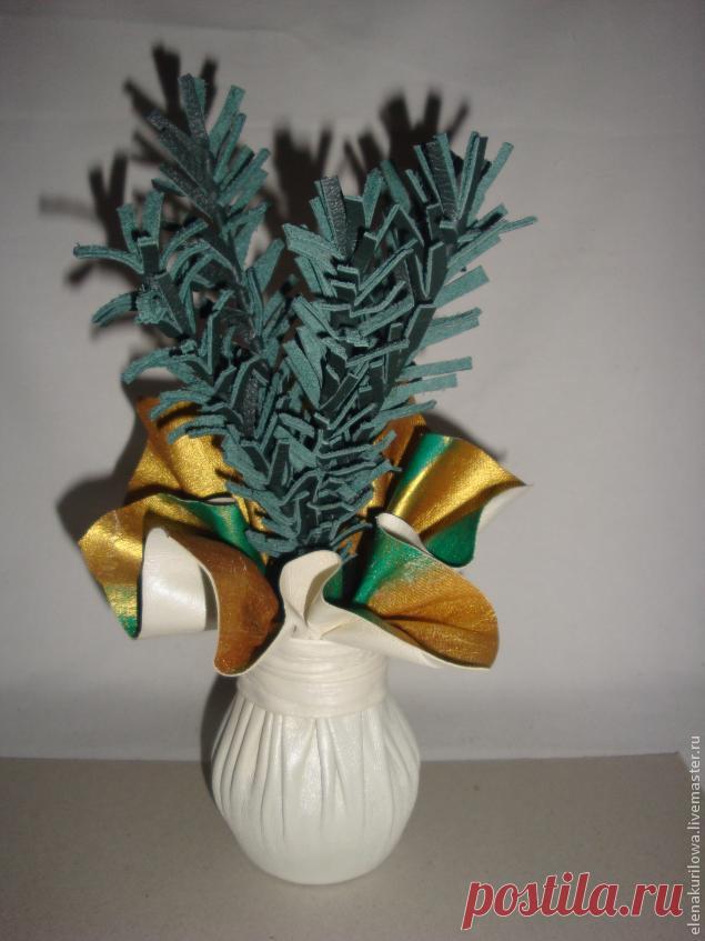 Вазочка для Новогоднего Букета