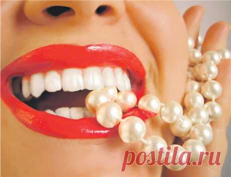 Зубки-жемчуг: избавляемся от зубного камня домашними средствами