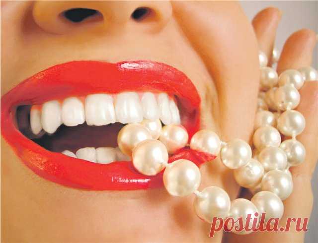 Зубки-жемчуг: избавляемся от зубного камня домашними средствами
