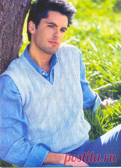 Фото 502306. Вязание-спицы, мужская мода осень-зима 2004. Фотоальбом участника Yula