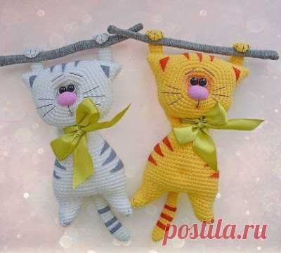 1000 схем амигуруми на русском: Забавные котики крючком