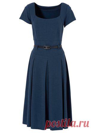 Платье темно-синий - BODYFLIRT - bonprix.kz