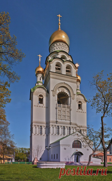 Москва. Рогожская слобода. Церковь-колокольня Воскресения Христова. Фото: Владимир ***** - на Мой Мир@Mail.ru