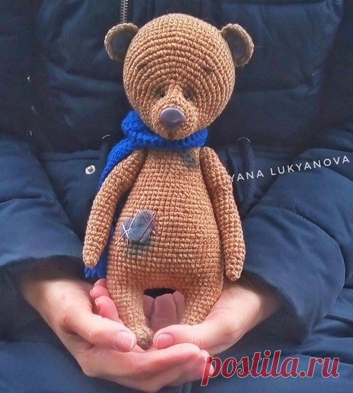 ​Мишка крючком