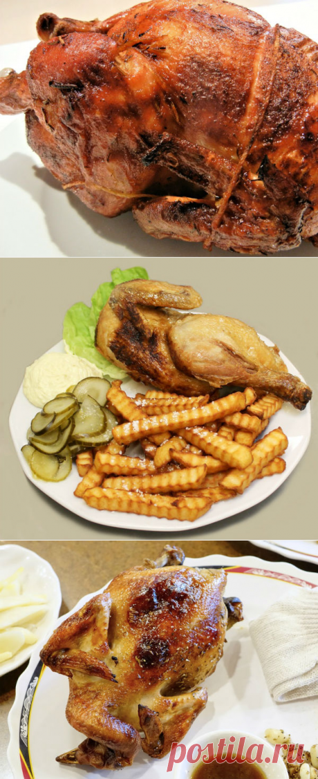 Курица целиком в духовке с золотистой корочкой, 15 рецептов