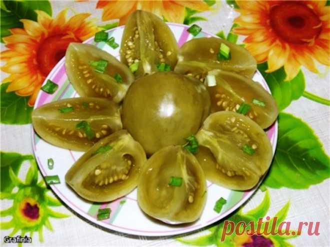 22 супер рецепта из зелёных помидор На любой вкус! 1. Зеленые помидоры «пальчики оближешь»  На 3 кг. помидоров...